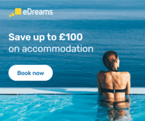 eDreams: Up to £100 Off Bookings