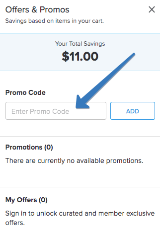 How to use The Container Store coupon code