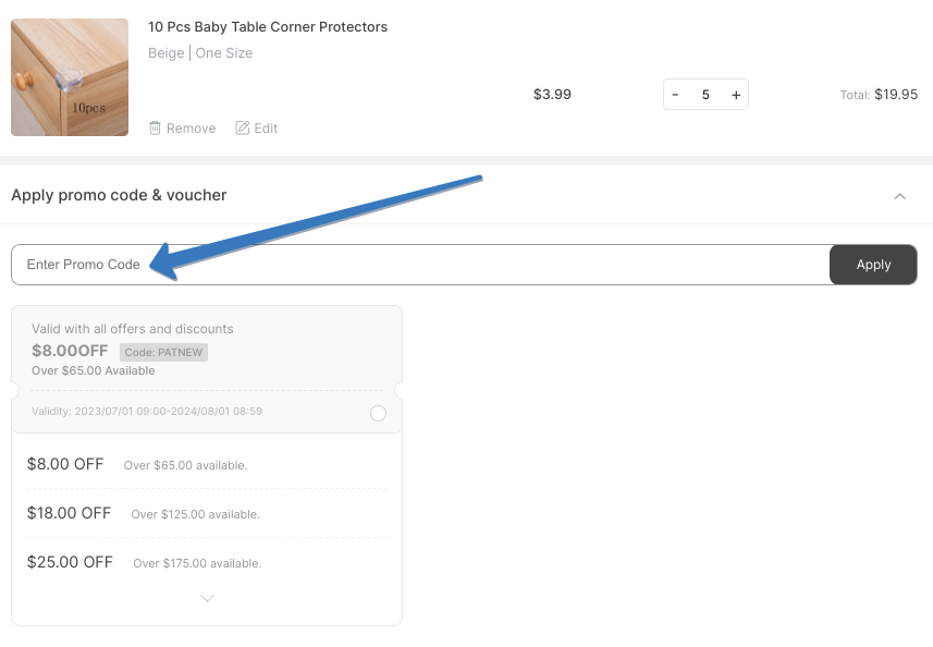 How to use a PatPat coupon code