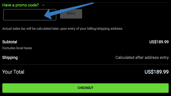 How to use Razer promo code