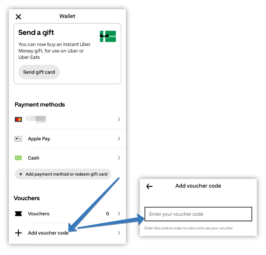 How to use an Uber promo code