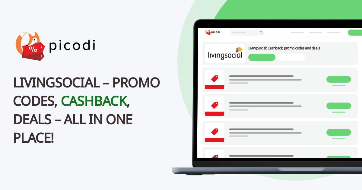 LivingSocial promo code May 2024 Picodi USA