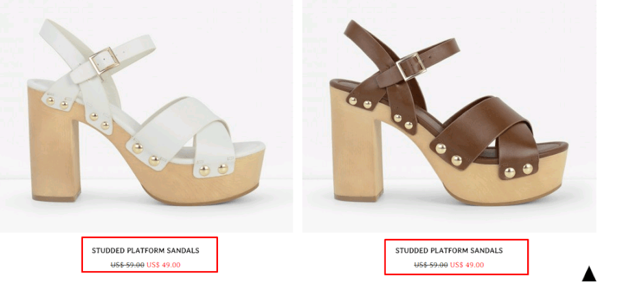 Charles & Keith mã giảm giá