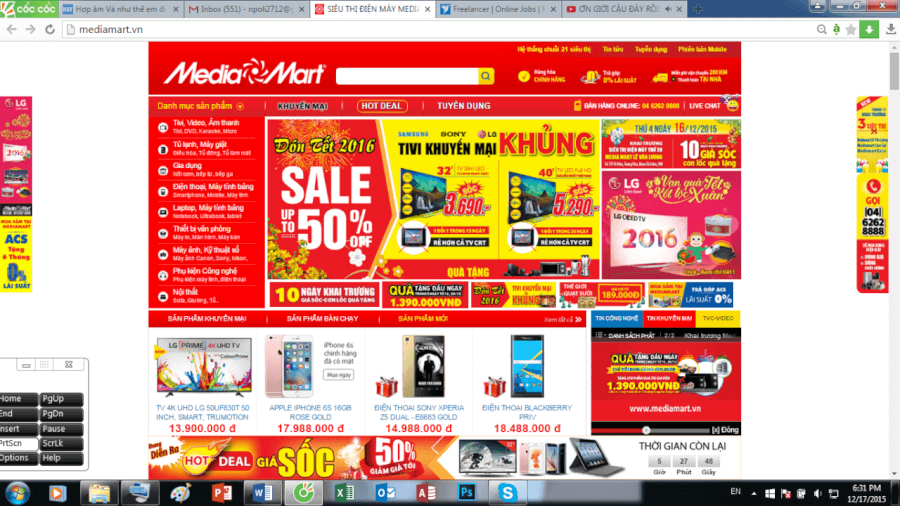 Mediamart chào hàng