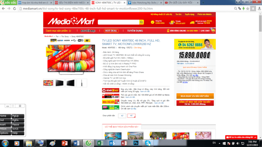 Mediamart chào hàng khuyến mãi