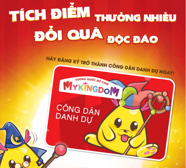MyKingdom chào hàng khuyến mãi