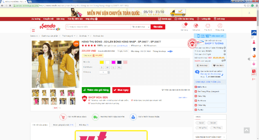 Sendo Khuyen Mai 3 Sendo Khuyen Mai 3