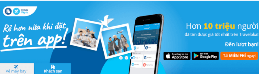 Traveloka mã giảm giá