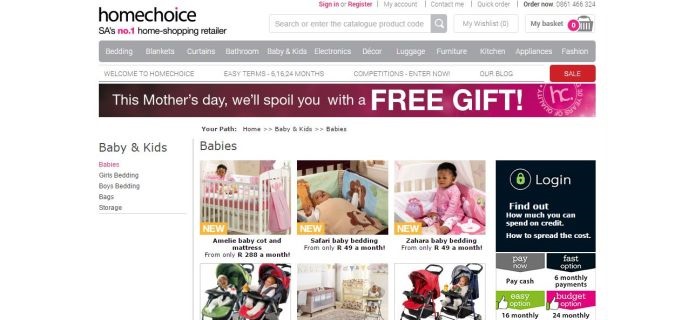 HomeChoice sale | 60% | May 2017 | Look! - Picodi South Africa