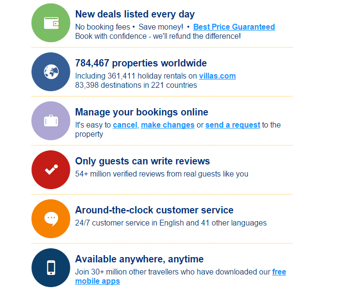 reasons why you should book at Booking.com reasons why you should book at Booking.com