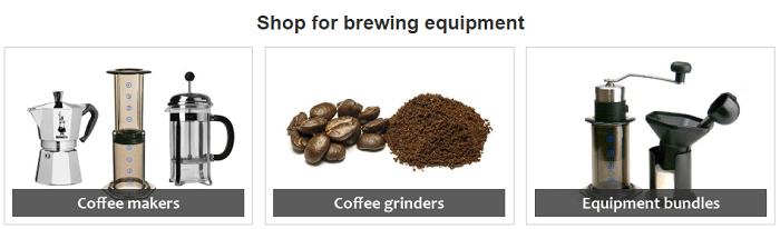 Get the right equipment and brew your own coffee