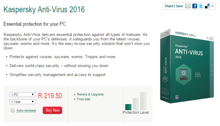 Kaspersky antivirus