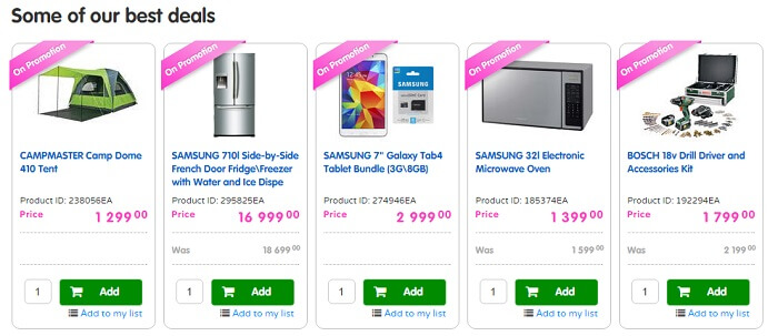 ZA Makro special offers