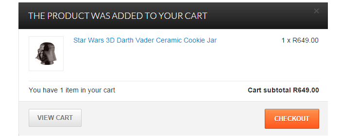 in the Mantality's shopping bag in the Mantality's shopping bag