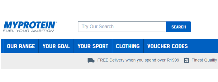 MyProtein Front