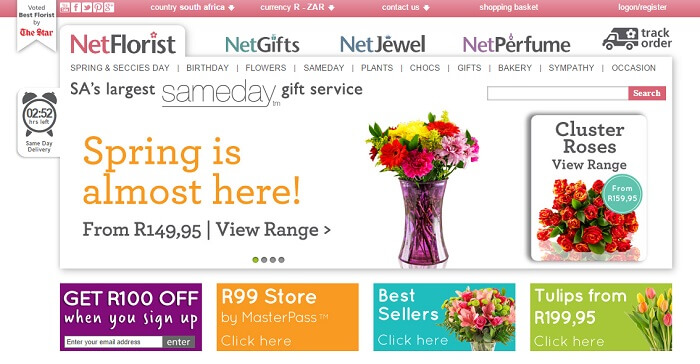 ZA Netflorist special offers ZA Netflorist special offers