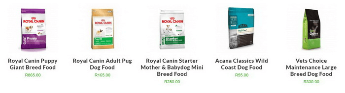 ZA Pet Heaven dog food ZA Pet Heaven dog food