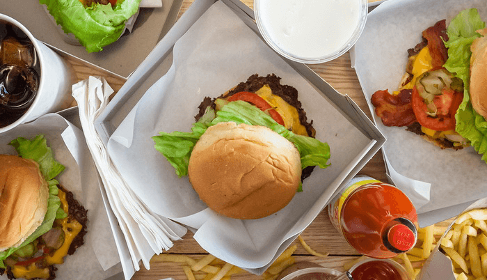 ZA UberEATS burger ZA UberEATS burger